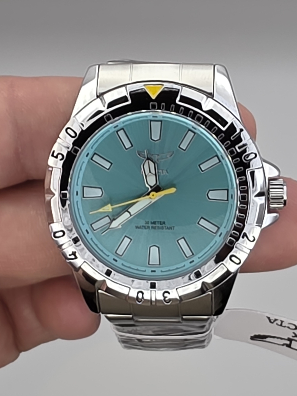 70051 - Invicta Specialty Men 42Mm Metal Silver Light Blue Dial Mg68 Quartz - Picture 9 of 9